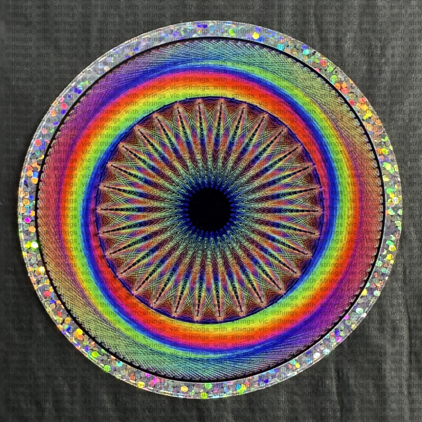 Psychedelic Sacred Geometry Art Vinyl Stickers & Magnets – Things With Strings
