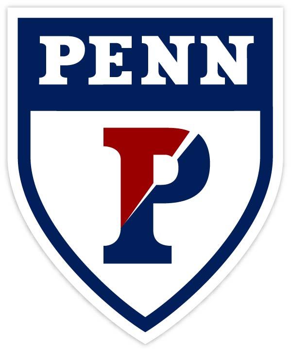 University of Penn Quakers Vinyl Sticker Decal *SIZES* Wall CornholeTruck Car