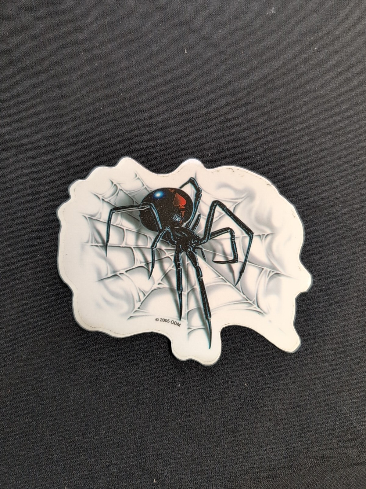 Black Widow Red Ace Bumper Sticker Vinyl Decal 4″ x 5″