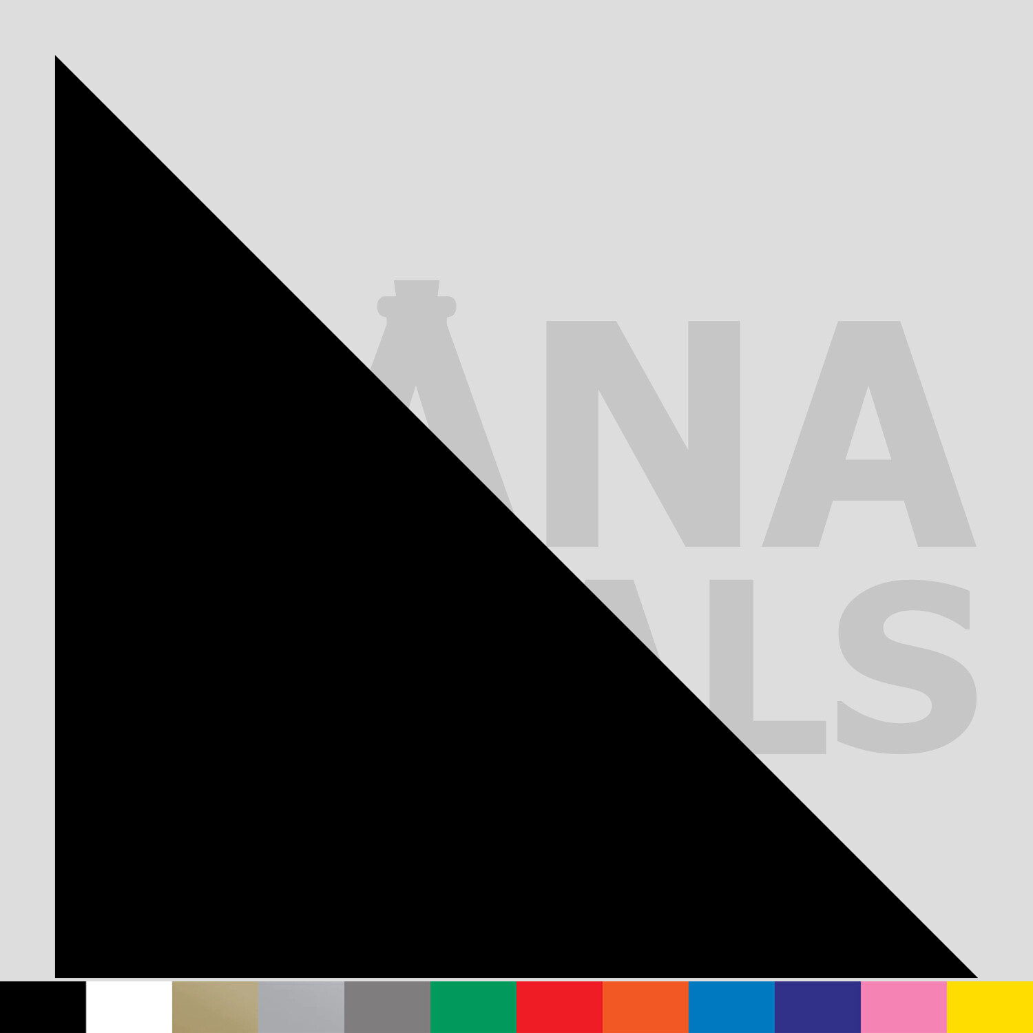Right Angle Triangle Vinyl Die Cut Decal Sticker – Shape