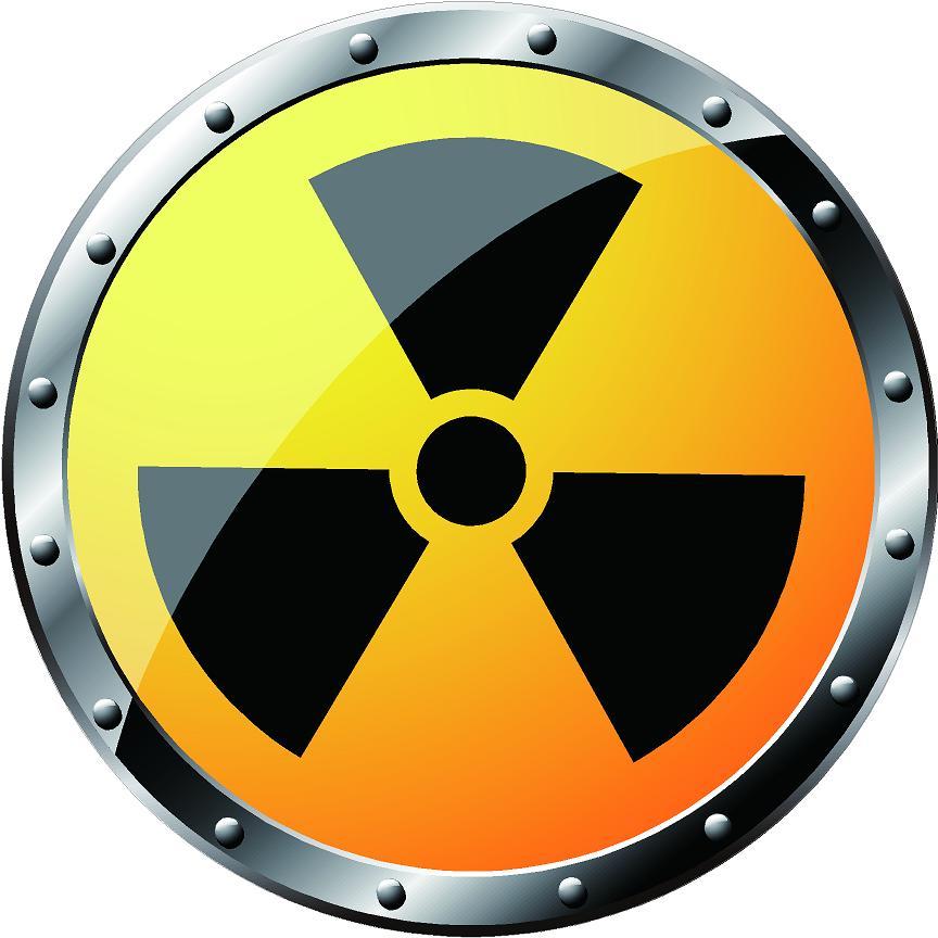 Nuclear Radiation Sign Warning Danger Car Vehicle Wall Vinyl Decal North Korea