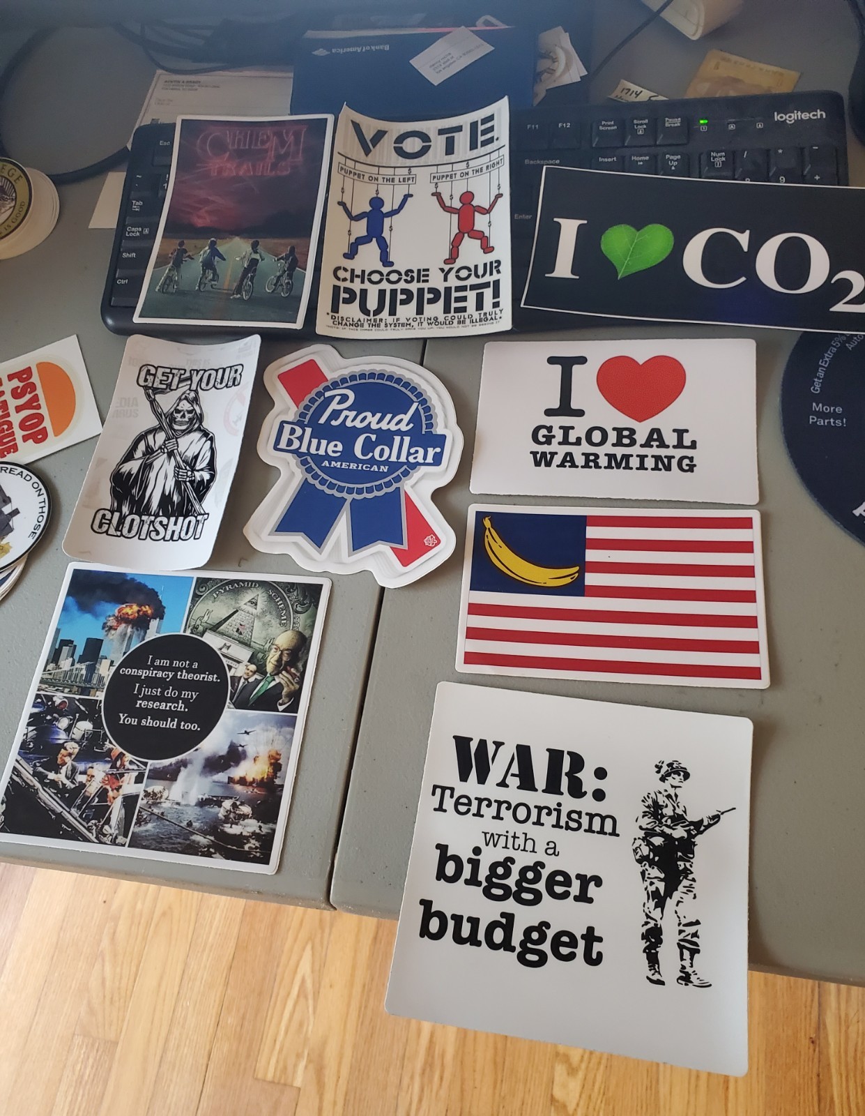 Big Lebowski STICKERS (4) VARIETY PACK 5-year Warranty