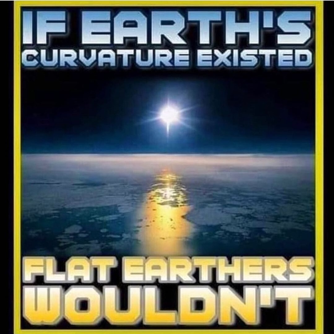 FLAT EARTH 🌎 MAP STICKER