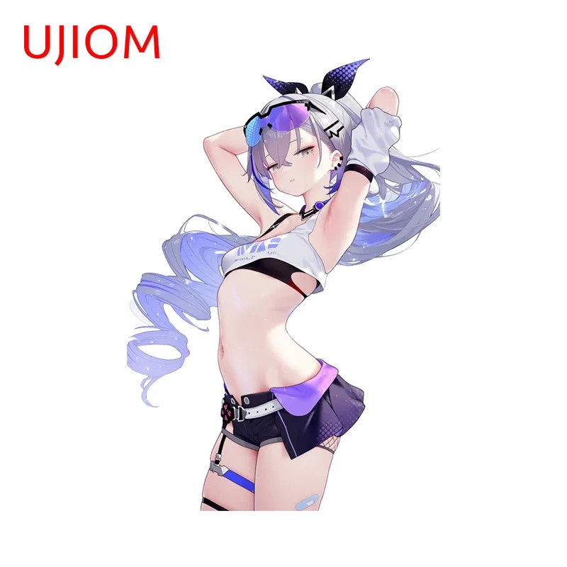 UJIOM Honkai Star Rail Silver Wolf Attractive Wall Stickers for Kids Cupboard