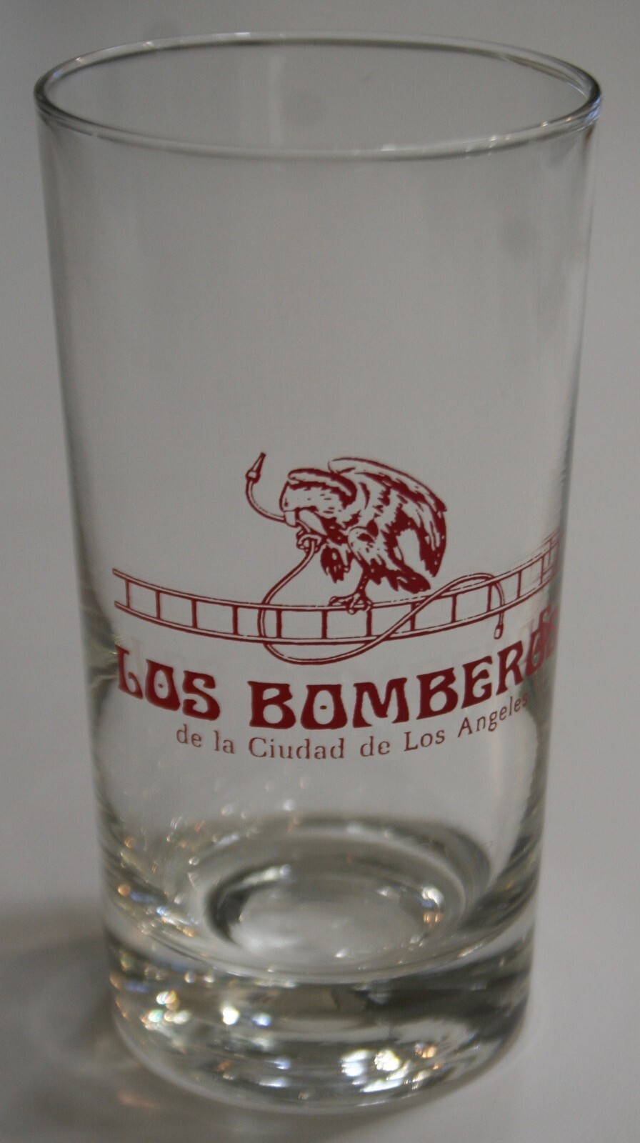 Glass Cup Los Bomberos de la Ciudad de Los Angeles