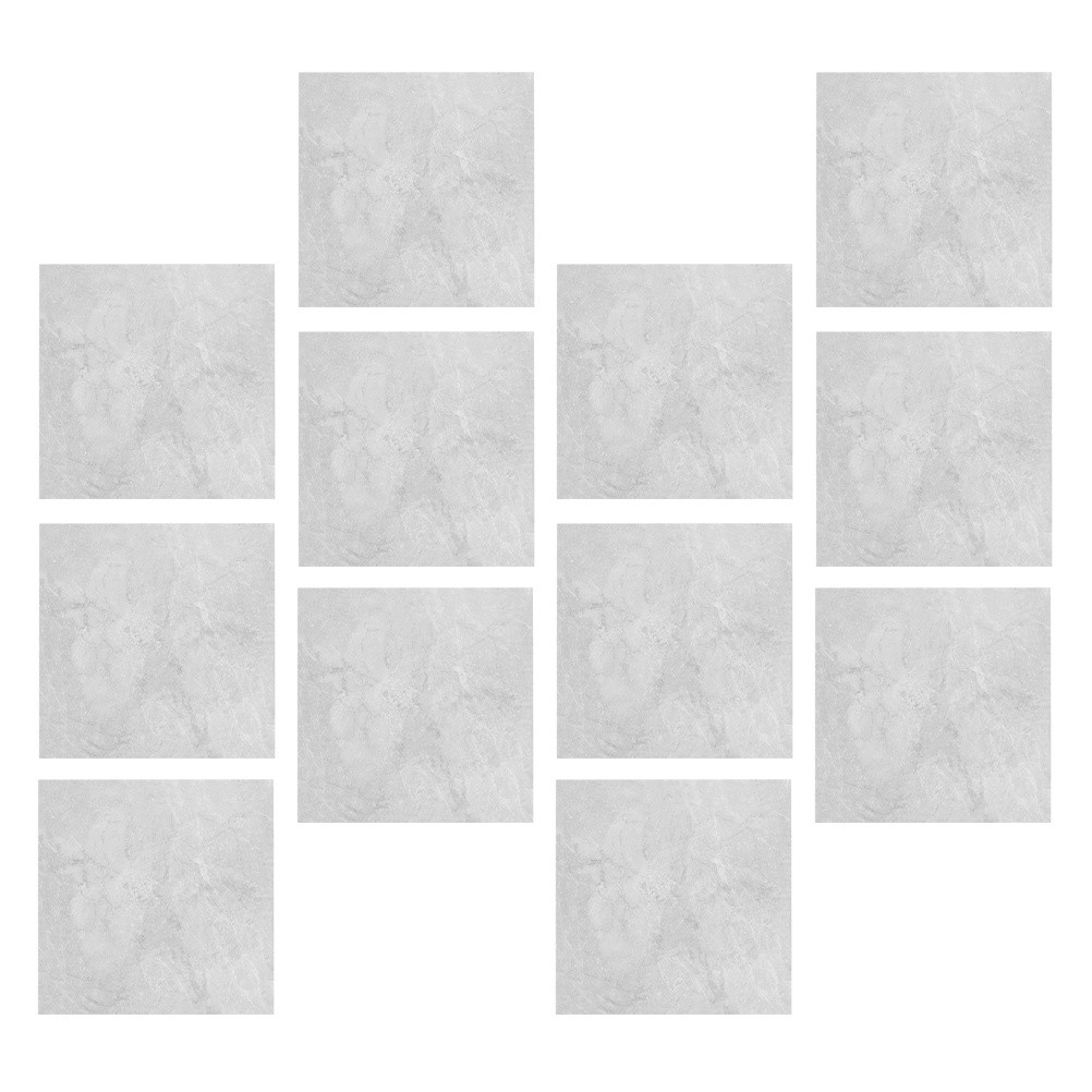 12 Pcs Stick on Backsplash Marble Wall Sticker Self-adhesive Bathroom Tile