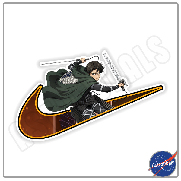 Attack On Titan Levi Ackerman Anime Manga Window Bumper Sticker Decal Size: 5in