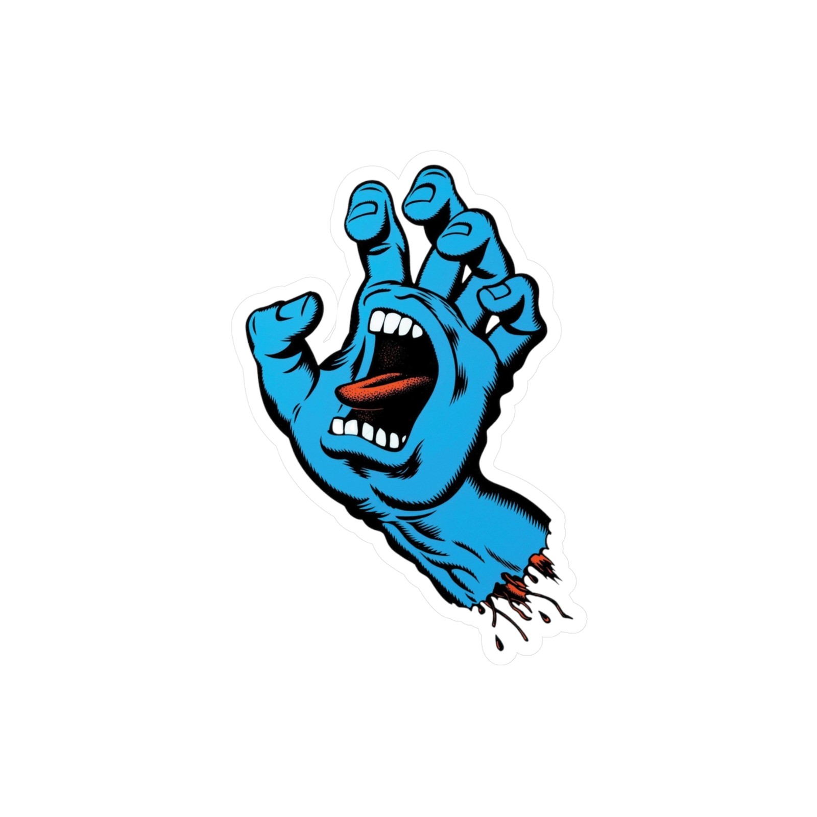 Santa cruz Vinyl Decals – Unique Art Stickers for Car, Laptop, Hydro Flask,
