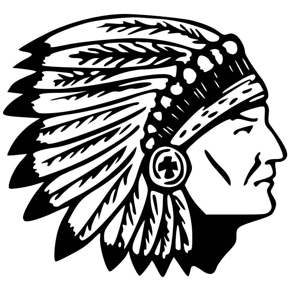 6″ Boho Native American Chief Vinyl Decal Sticker