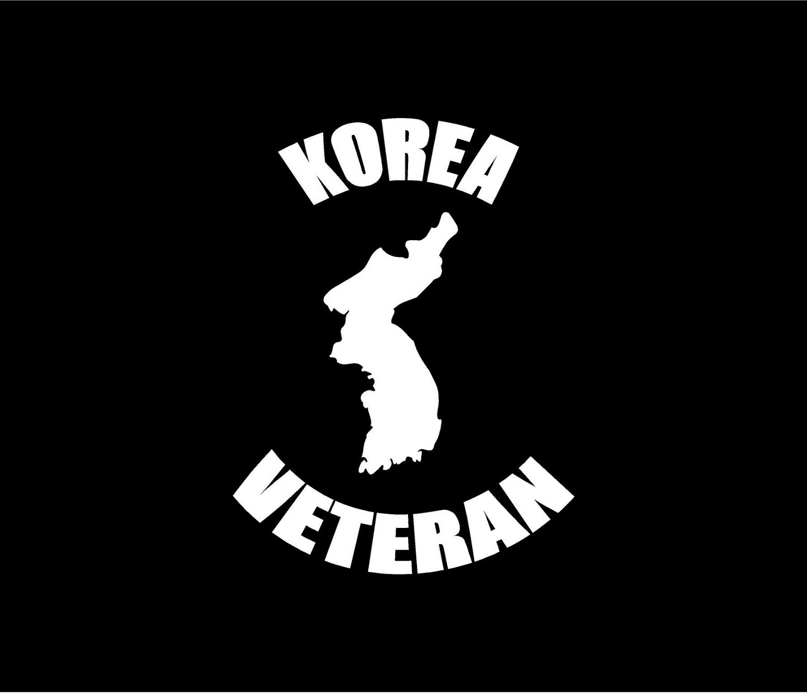 KOREA VETERAN CIRCLE Vinyl Decal Window Bumper Sticker