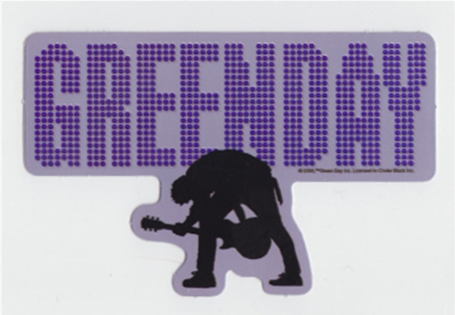 Green Day 15 Sticker Set | Grenade American Punk Rock Pop Skate Punk Band Logo