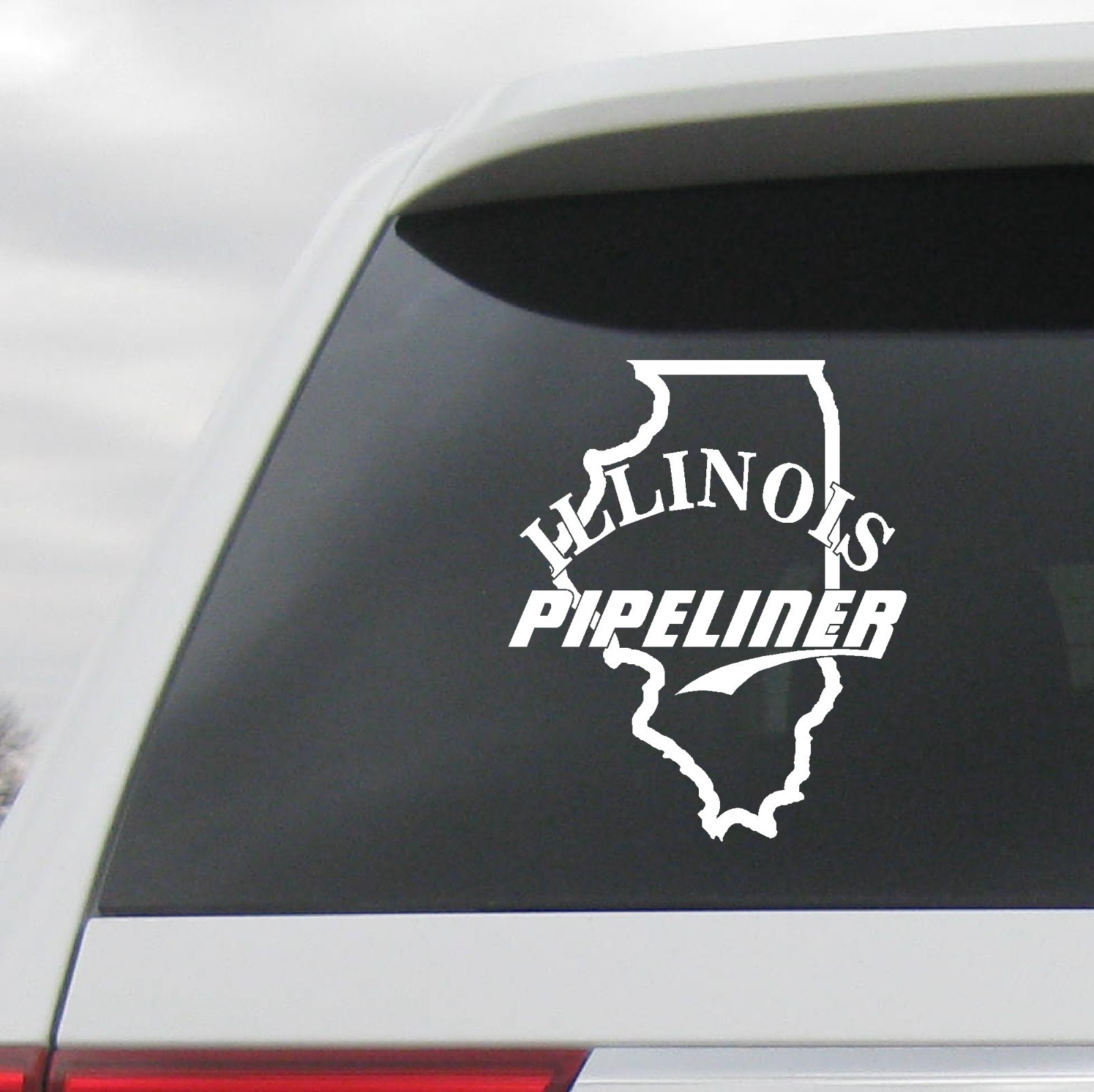 ILLINOIS PIPELINER IL PIPE LINER DECAL VINYL STICKER WINDOW OIL GAS RIG