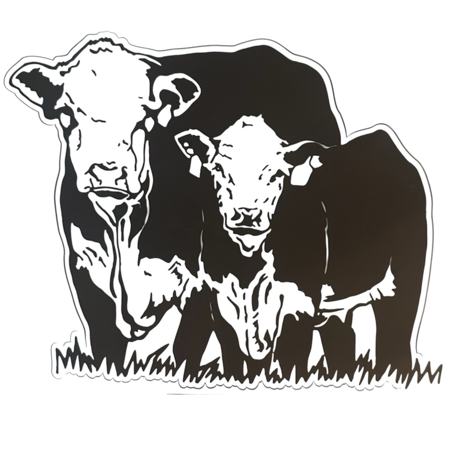 EAT BEEF FARMER RANCHER 4” Inch Cow Calf Cattle Steer Vinyl Decal Sticker