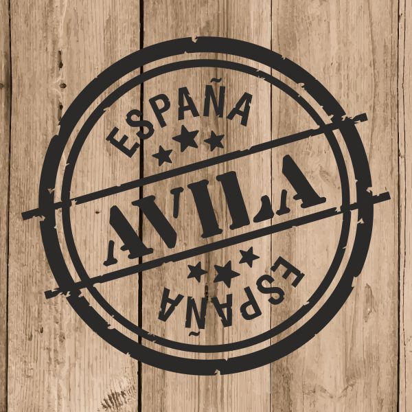 Avila Sticker Vinyl 10 cm / 4″ Decal Stamp Avila Spain Car Laptop Tablet