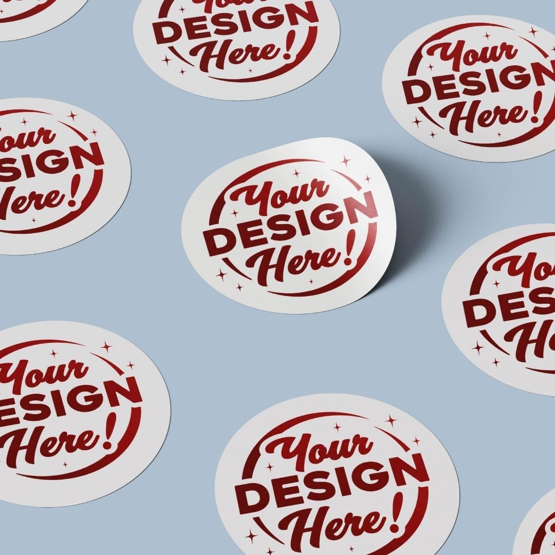 Custom Logo Label Packaging Personalized DTF Weather Waterproof Decal Stickers