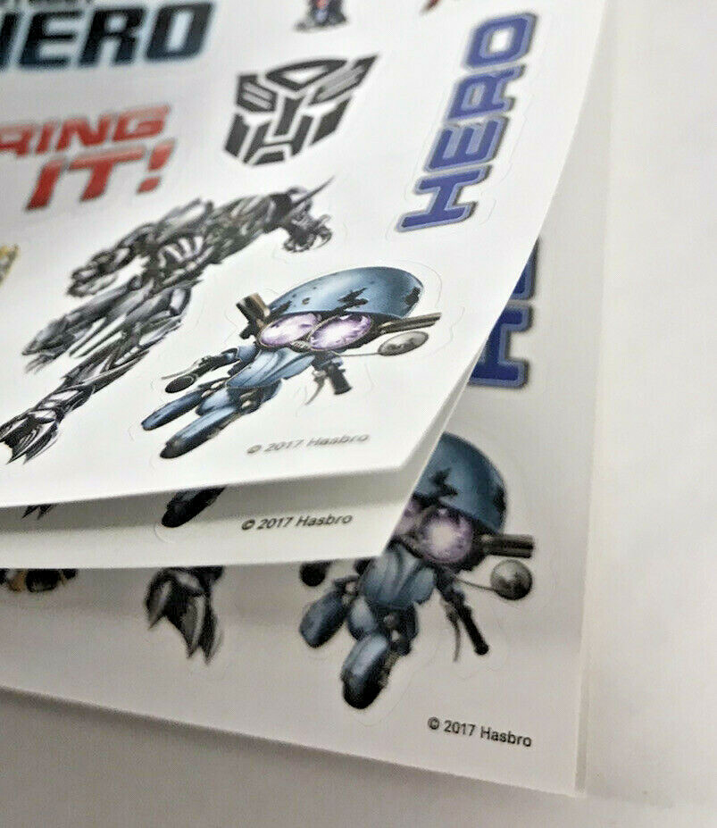 120pc Transformers Autobots Micro Autocoolant Sticker Pack Booklet Pad