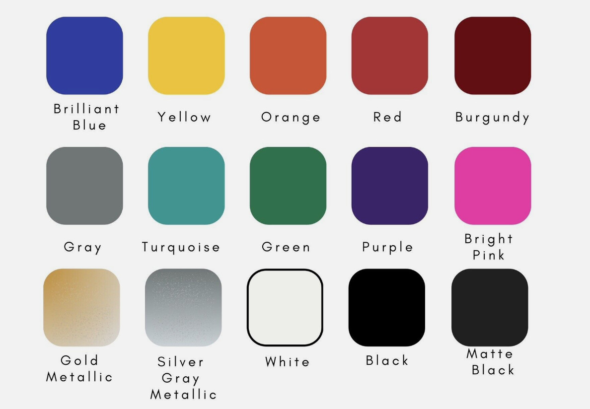 Apple logo Overlay Vinyl Decals IPhone 13, 14 Laptop Stickers Set of 9
