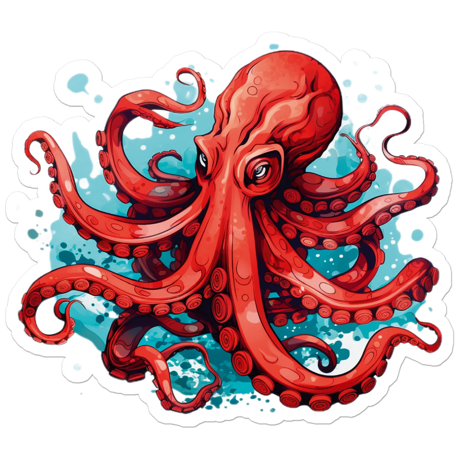 Octopus – Vinyl Decal Sticker – Car Window Laptop – ebn11886