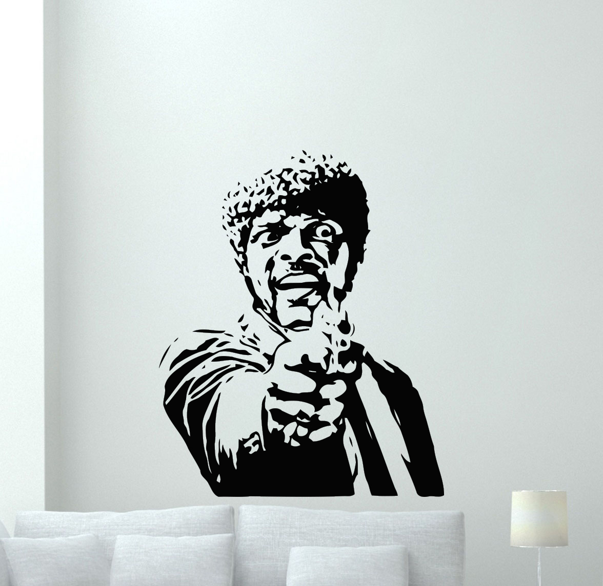 Pulp Fiction Wall Vinyl Decal Samuel Jackson Movie Sticker Art Decor Mural 96zzz
