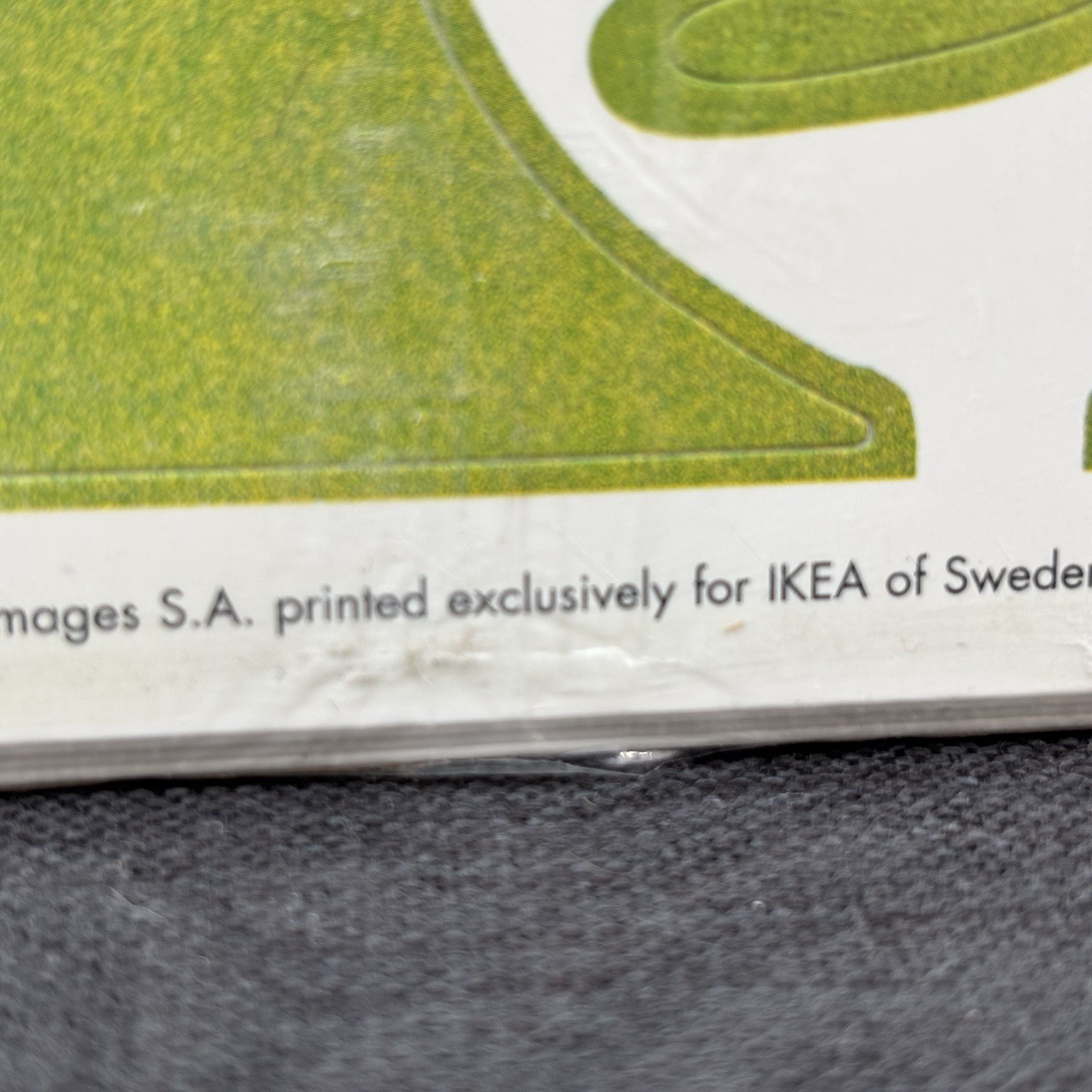 New IKEA Slatthult Bamboo Green Wall Stickers Van Den Bossche 2006 Decal France