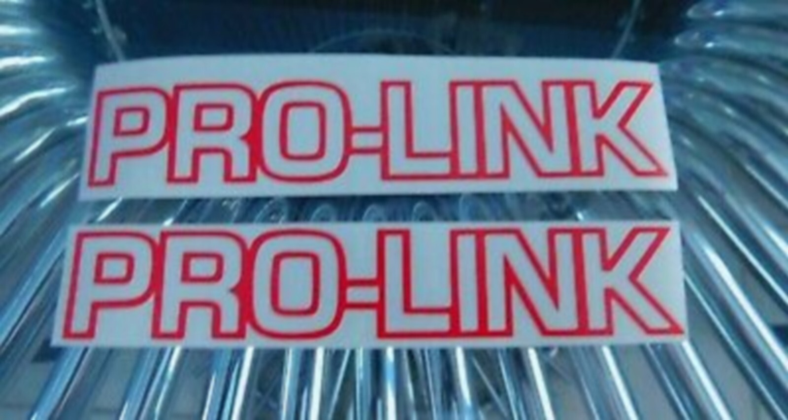 2x pro-link 1” x6” , sticker, stickers decal 14 color choices