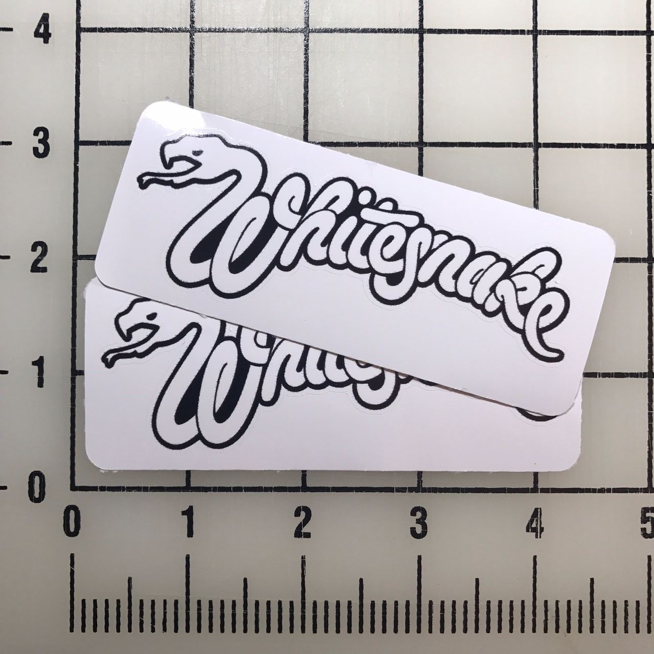 Whitesnake 4″ Wide Vinyl Decal Sticker BOGO