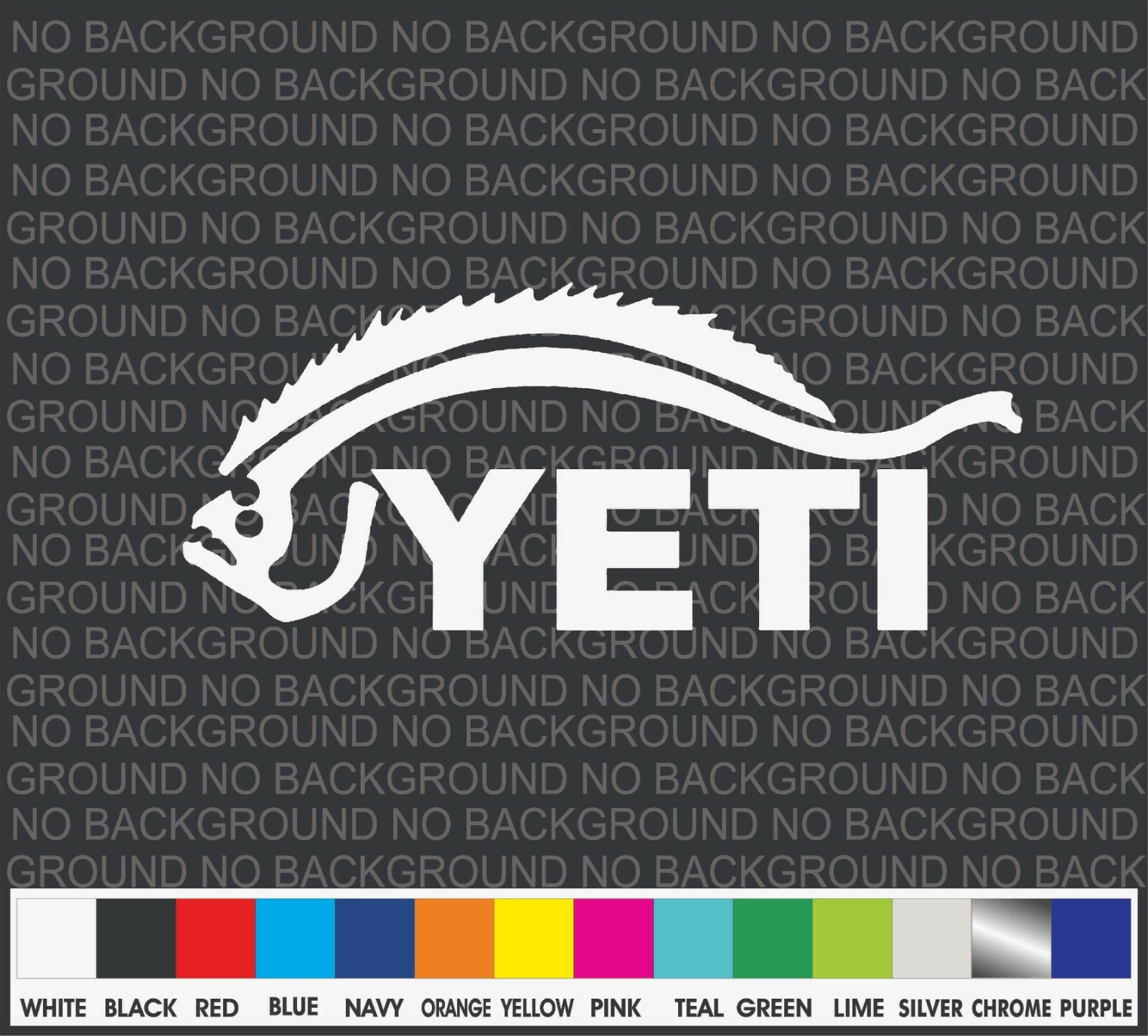YETI Flounder Fluke Fishing Boat Cooler Car Truck Window Decal Sticker Laptop 8″