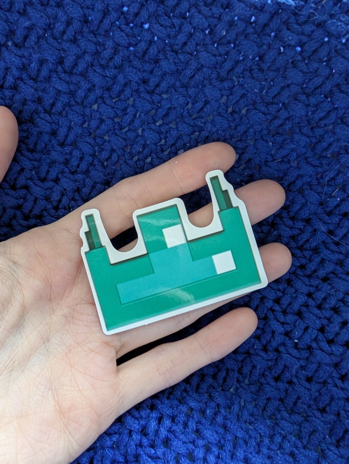 Peculated graphic, Video game, Minecraft, Vinyl, Sticker