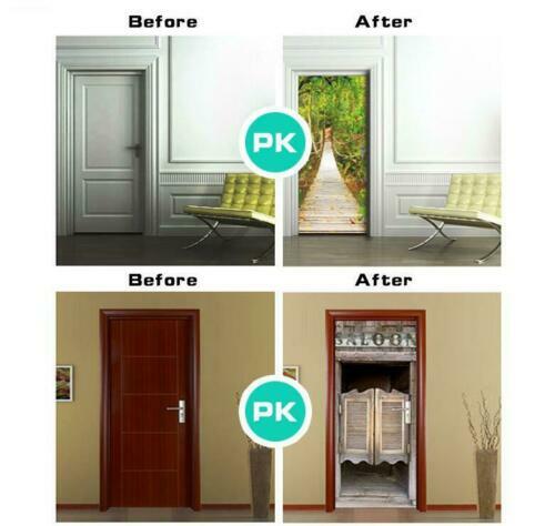Door, Wall or Fridge STICKER – Ancient Egyptian Forest 3D Murals Decals Cover