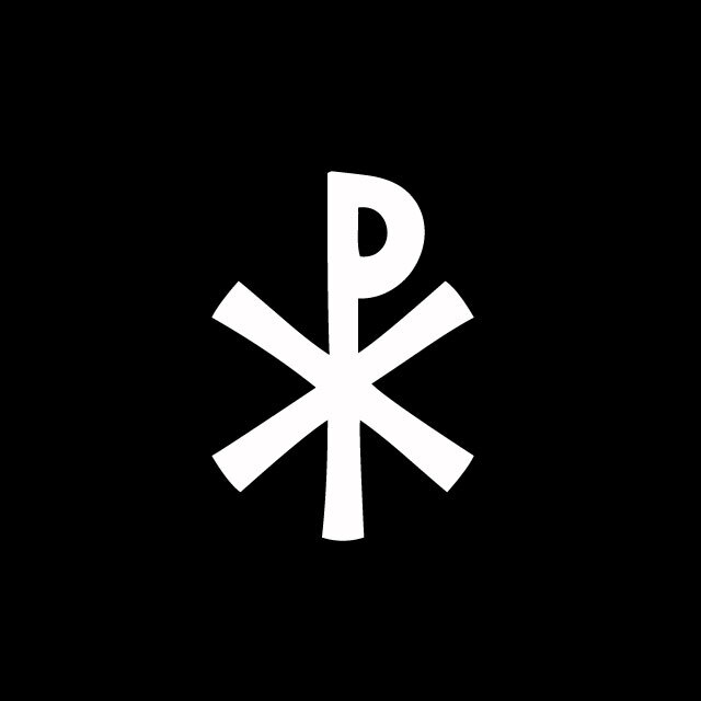 CHI RHO PAX DOMINI CROSS Solid Vinyl Decal Sticker – FREE USA SHIPPING