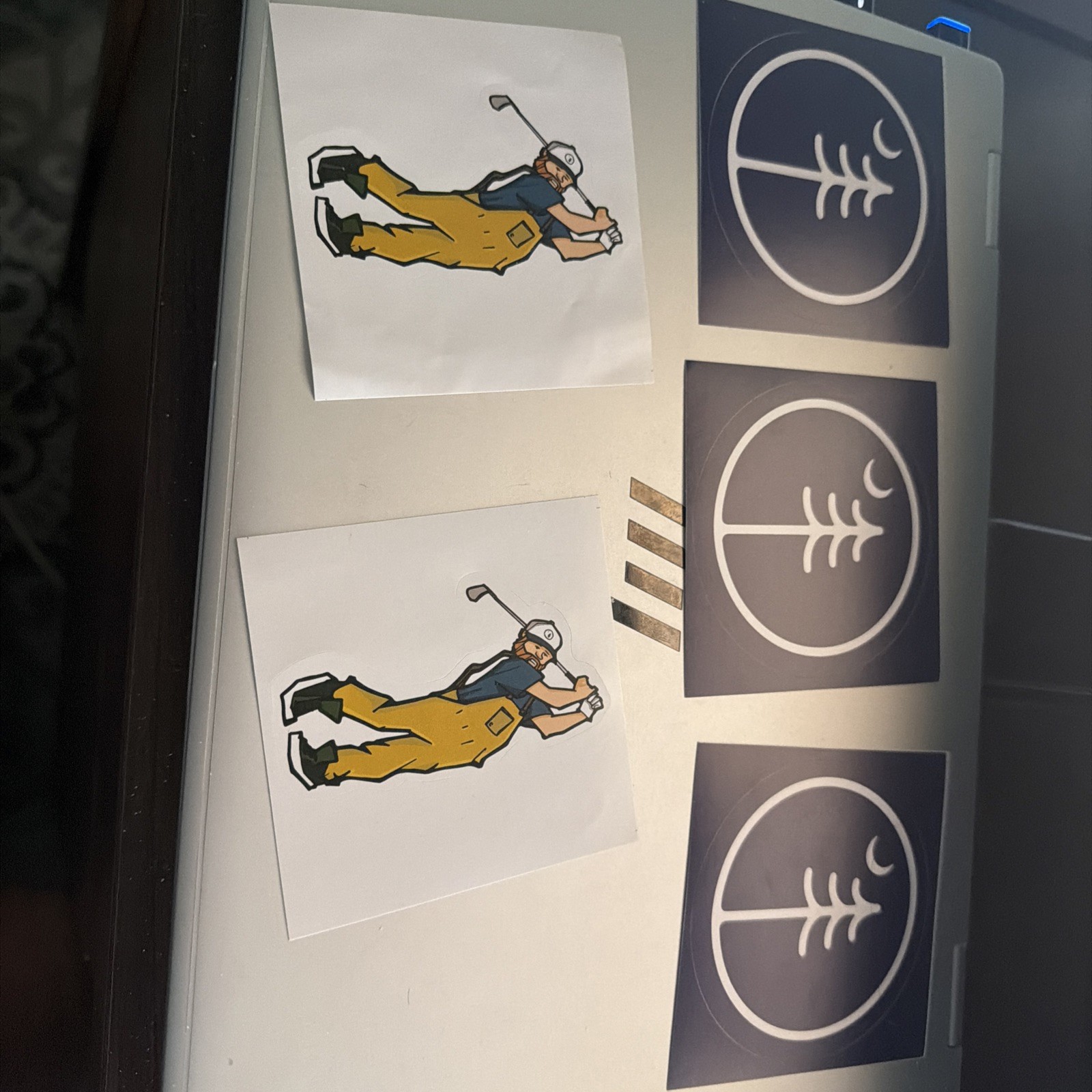 golf stickers