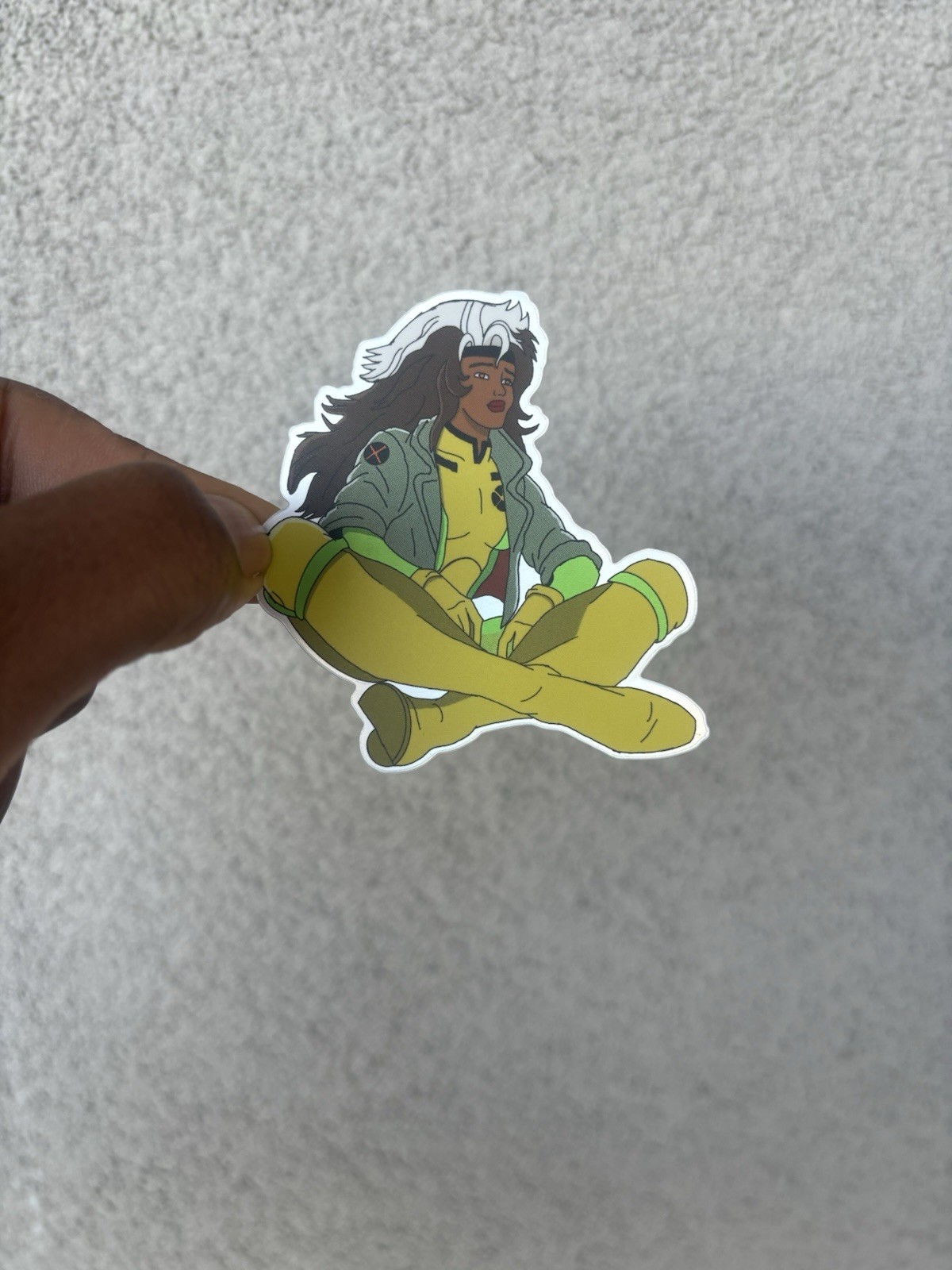 Custom Rogue X-men holographic Sticker