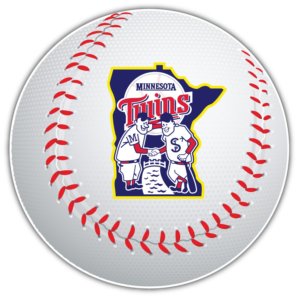 Minnesota Twins MLB Baseball Sport Logo Car Bumper Sticker Decal “SIZES”