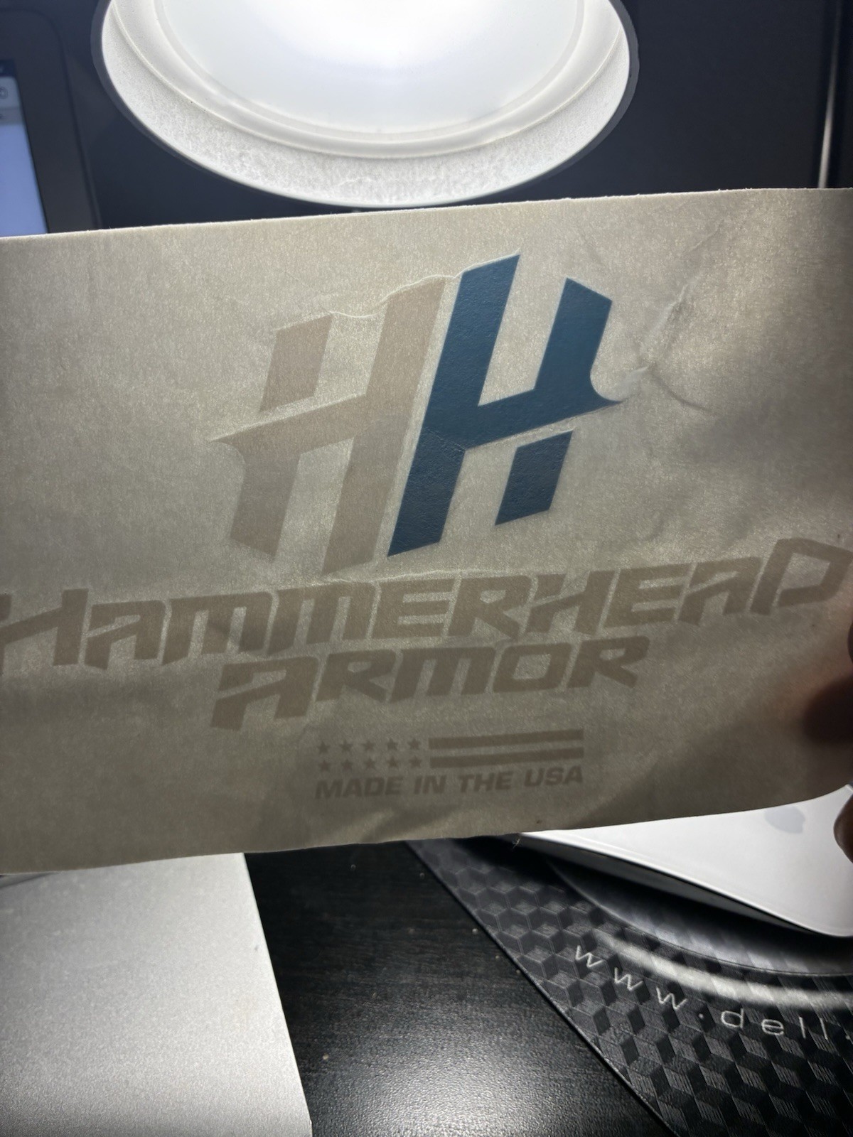 Hammerhead Armor Vinyl Decal Truck Window, Bumper See Pics.