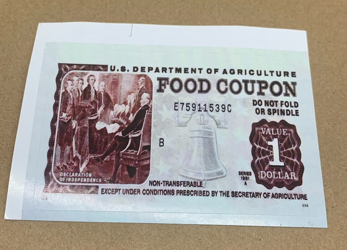 Food Stamps Welfare USDA Funny Skin Credit Debit Card Sticker Cover