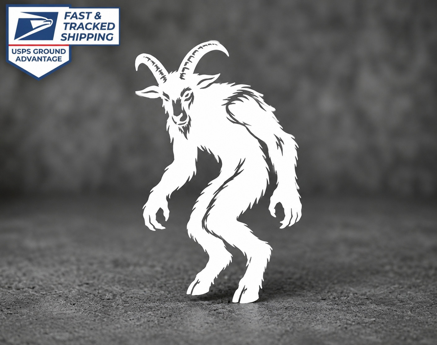 Goatman Vinyl Decal – Cryptids & Folklore Sticker