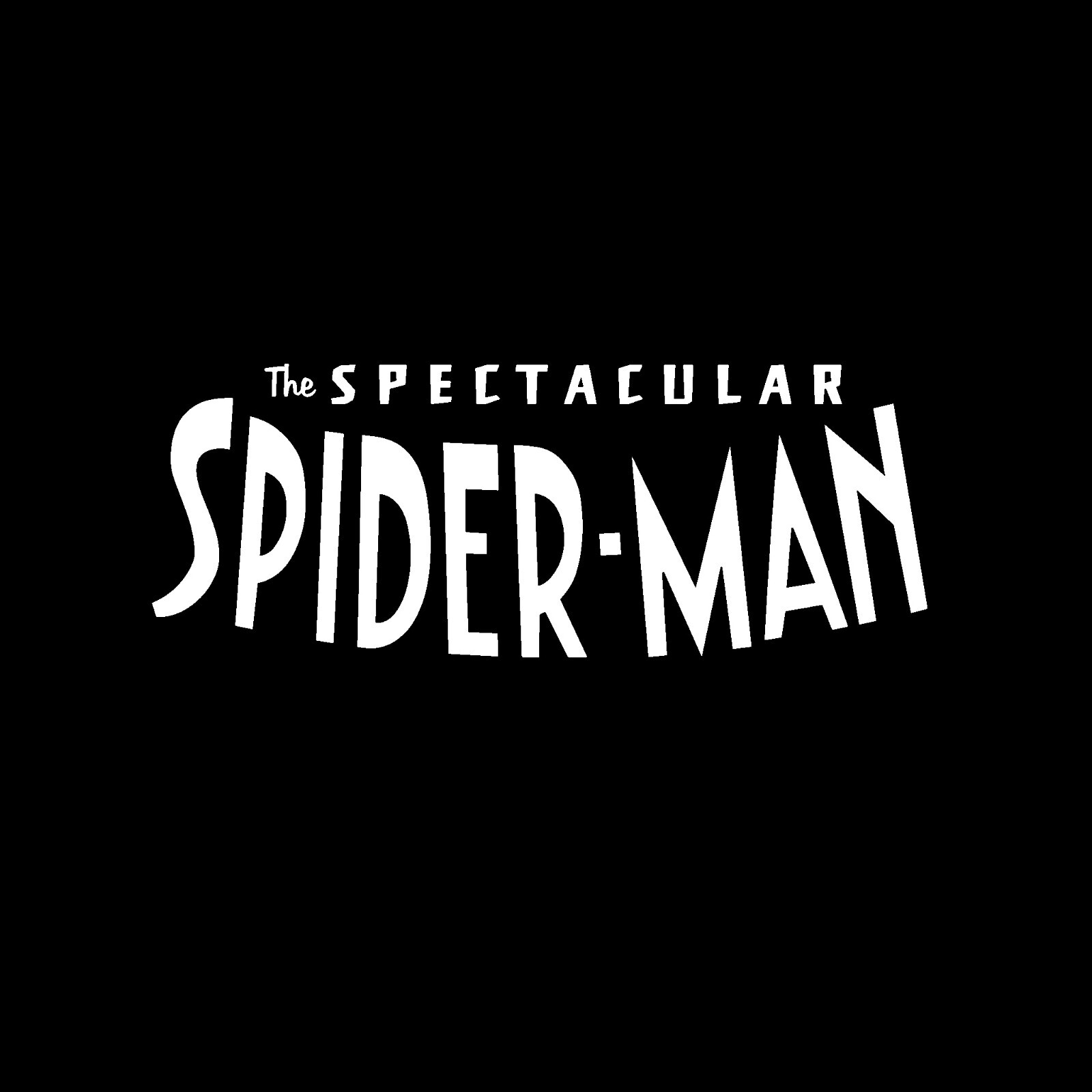 Spectacular Spider-Man The Animated Series Title Sticker Vinyl Decal