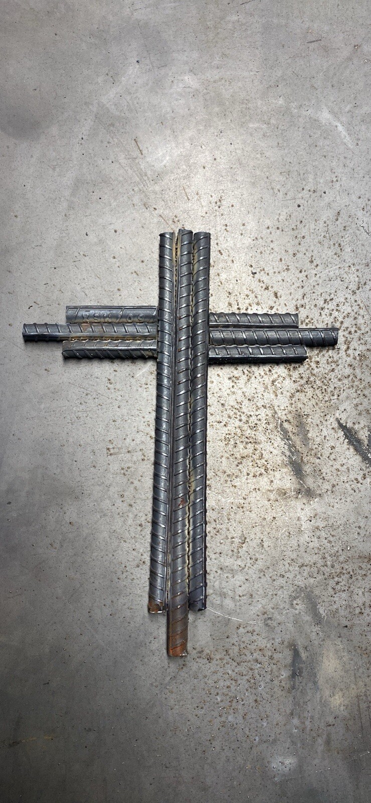 Hand Crafted Cross Decoration