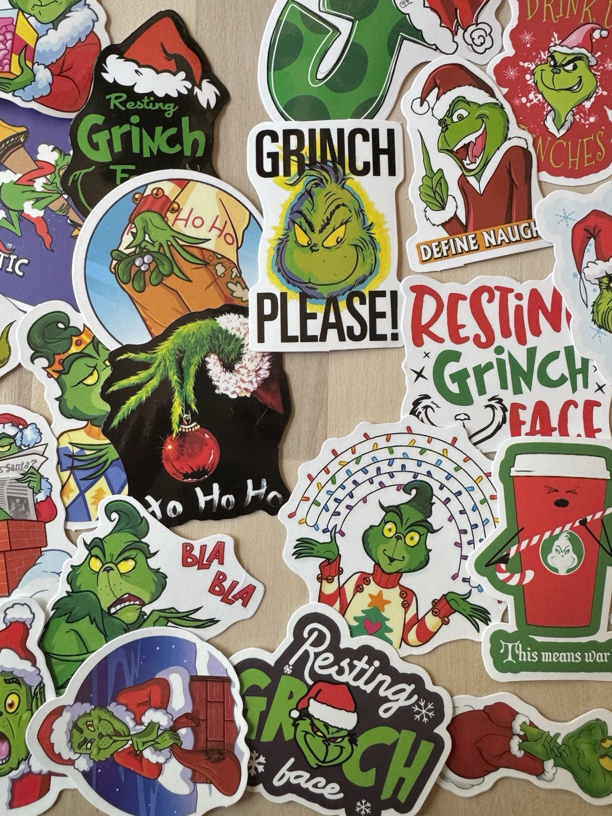 Grinch Stickers