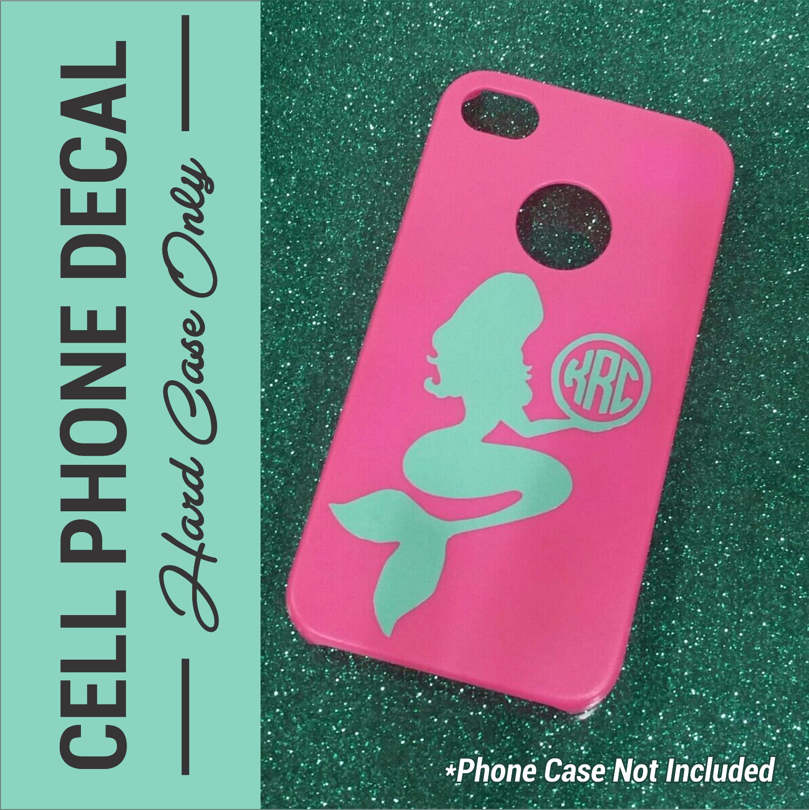 Monogram Initial Decals for Phone, Tumbler, Car Decals. 30 Designs