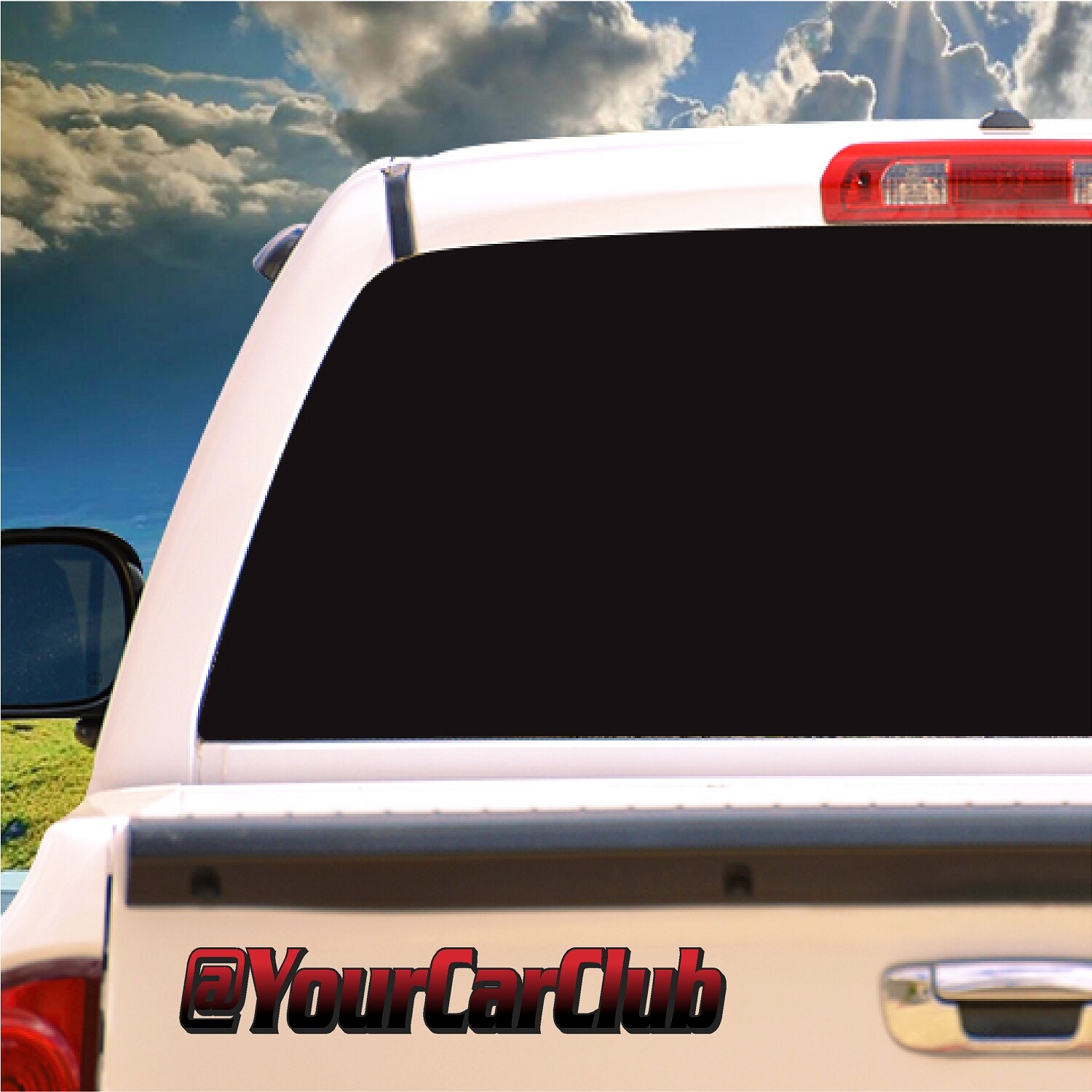 Boat Name Decal 6×36″ / Custom Hull Graphic / Premium Marine Vinyl Lettering GRB