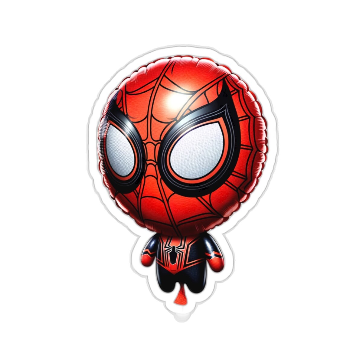 Super Hero Sticker Balloon Art Unique Creative Fun Gift 2×2″ 3×3″ 4×4″ 6×6″