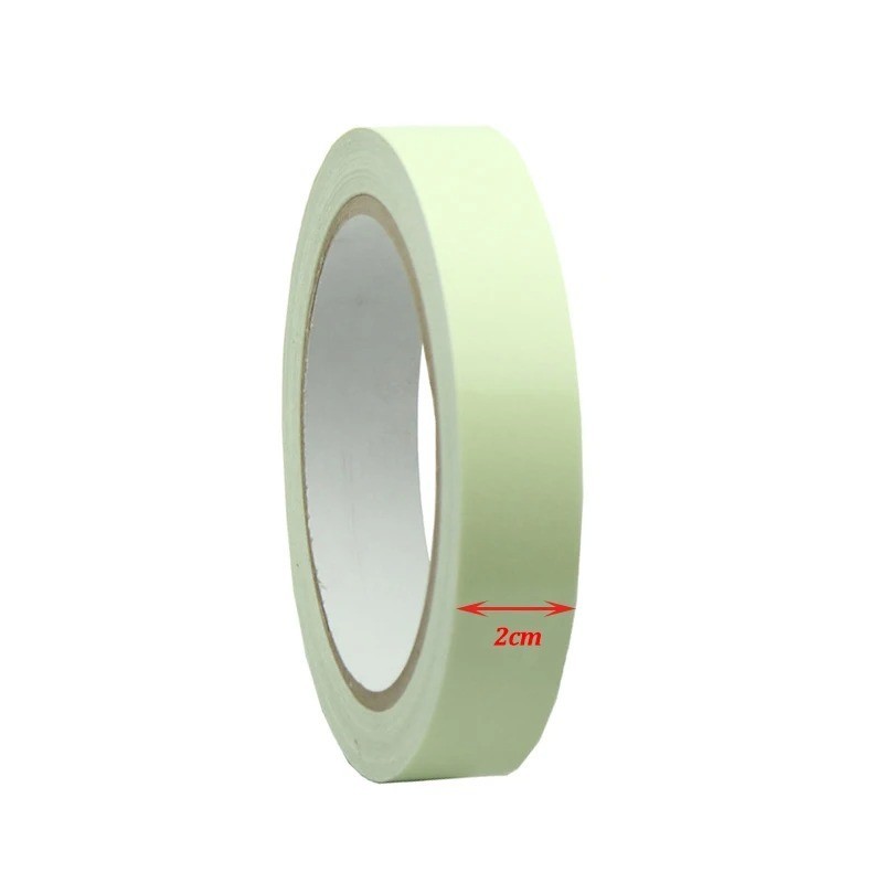 Self-Adhesive Luminous Safety Tape Fluorescent Glow in Dark Warning Tape 3M