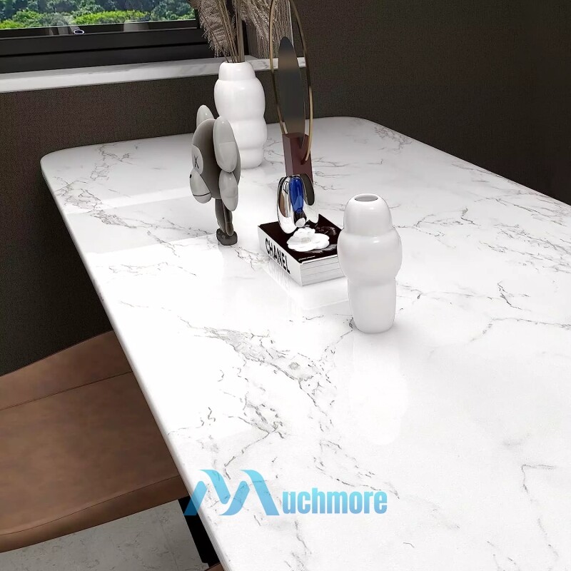 2x 10ft Roll PVC Marble Wallpaper Self Adhesive Peel Stick Kitchen Countertop