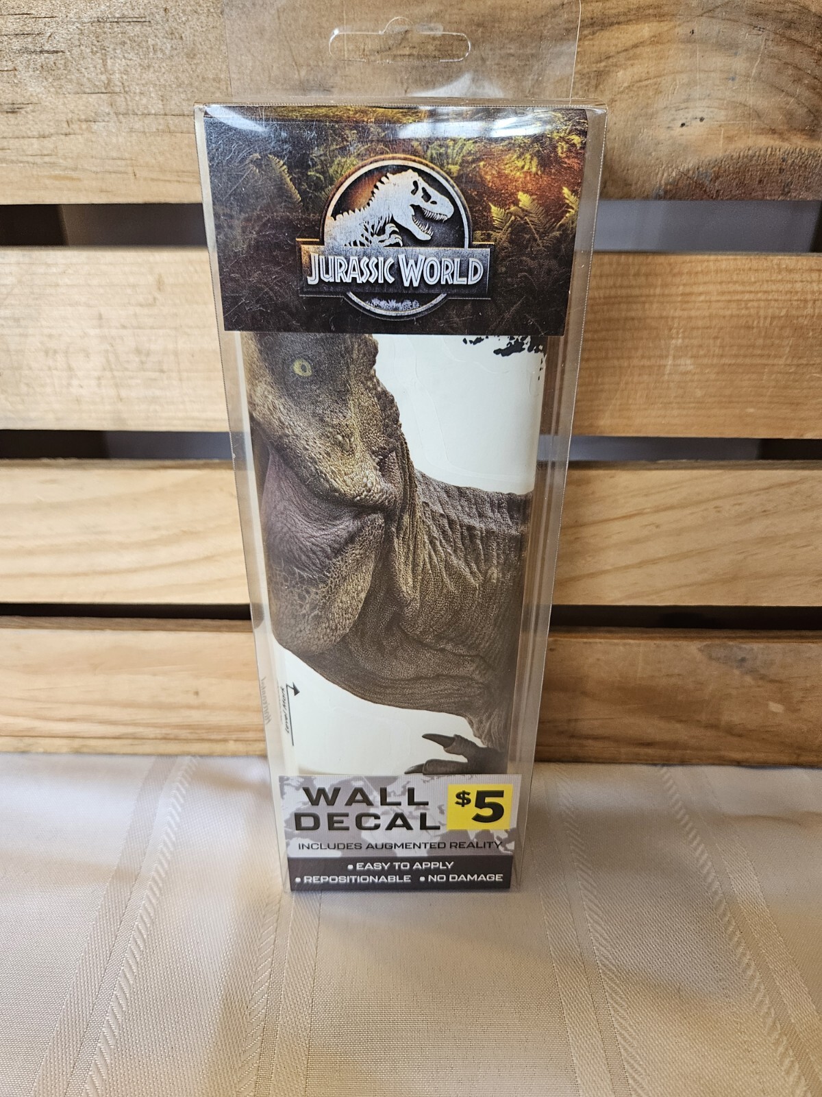 Jurassic World T-Rex Wall Decal 20×14” With Augmented Reality – Peal N Stick