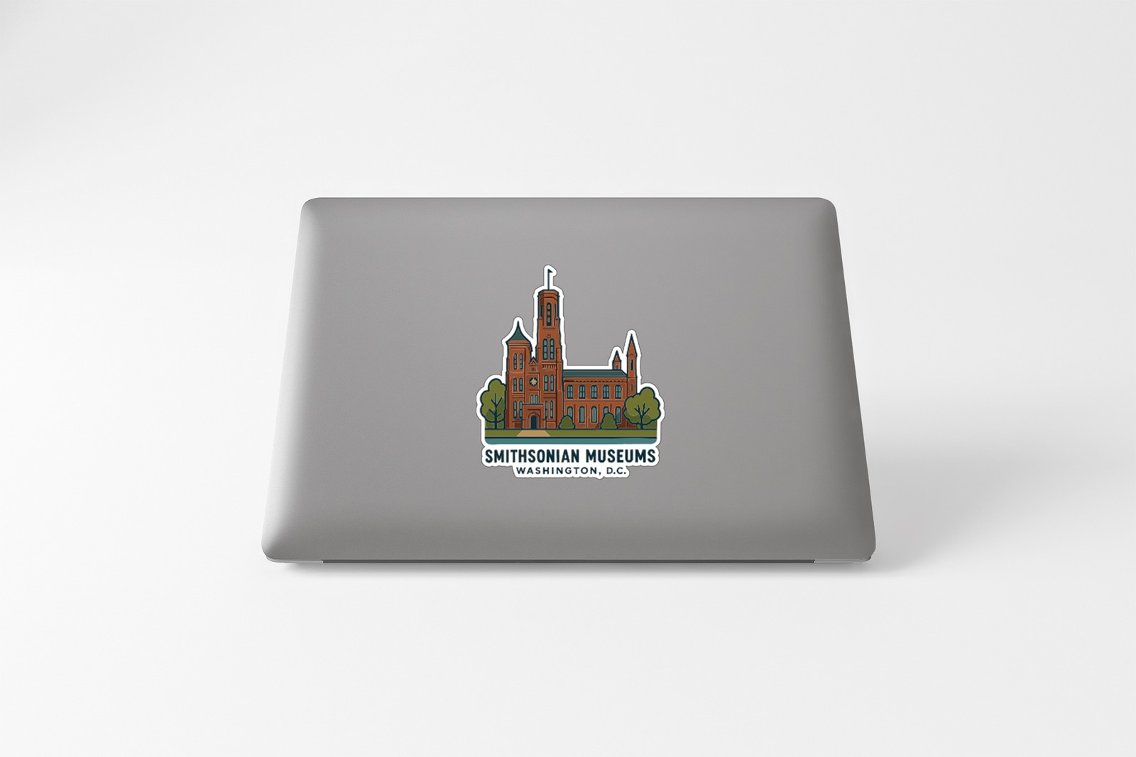 Smithsonian Museums Washington DC Sticker Decal Vinyl Die-Cut Symbolic Landmark