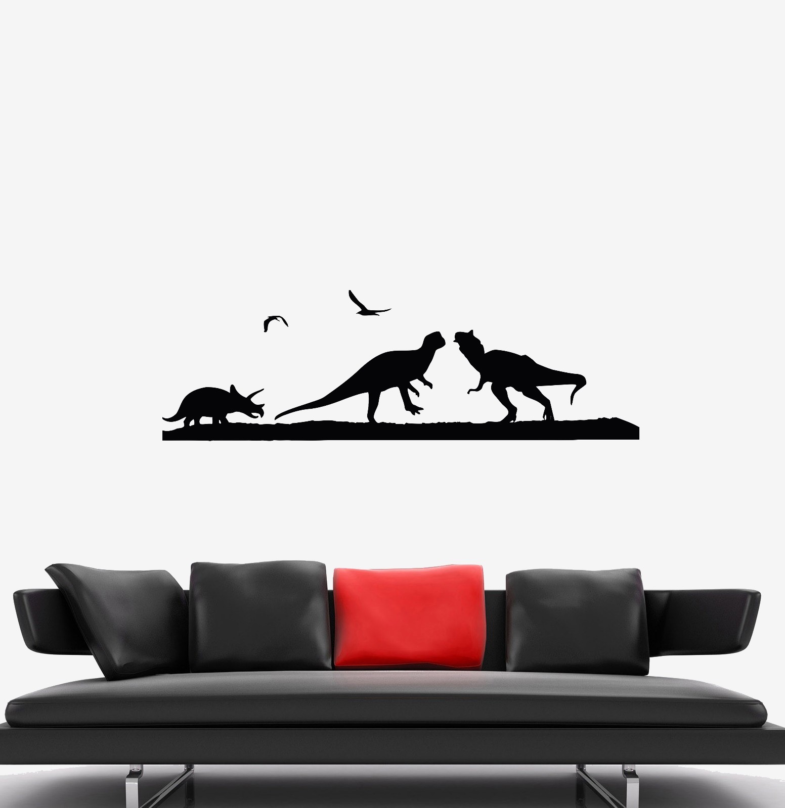 Wall Decal Dinosaurs Reptiles Jurassic Park Mural Vinyl Sticker (ed1104)