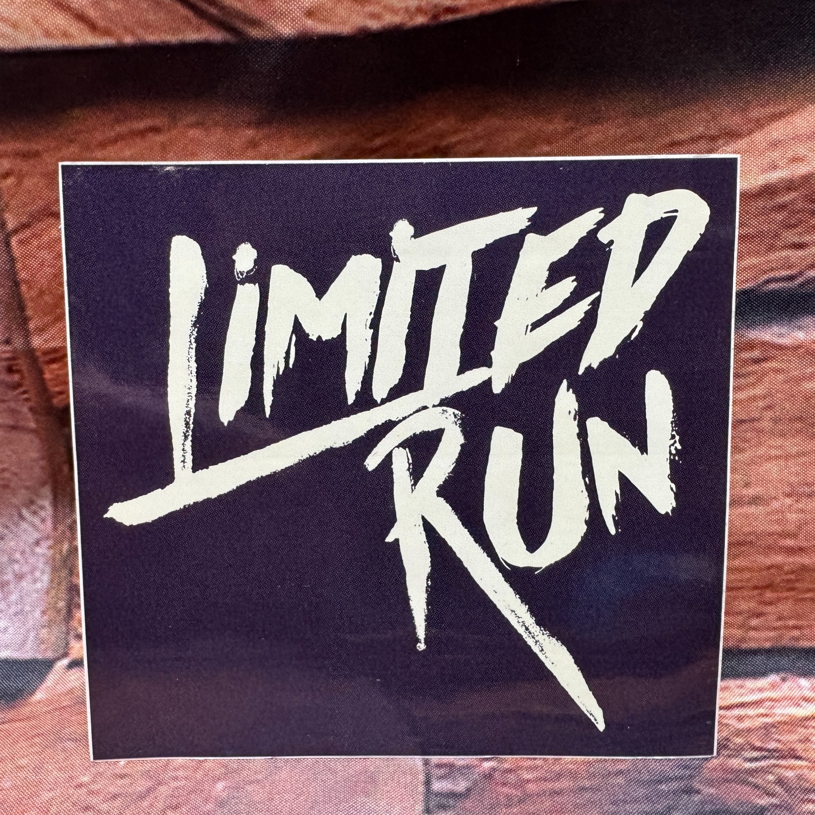 Limited Run Games Purple Logo Sticker Official LRG Promo Swag Bonus Decal NEW
