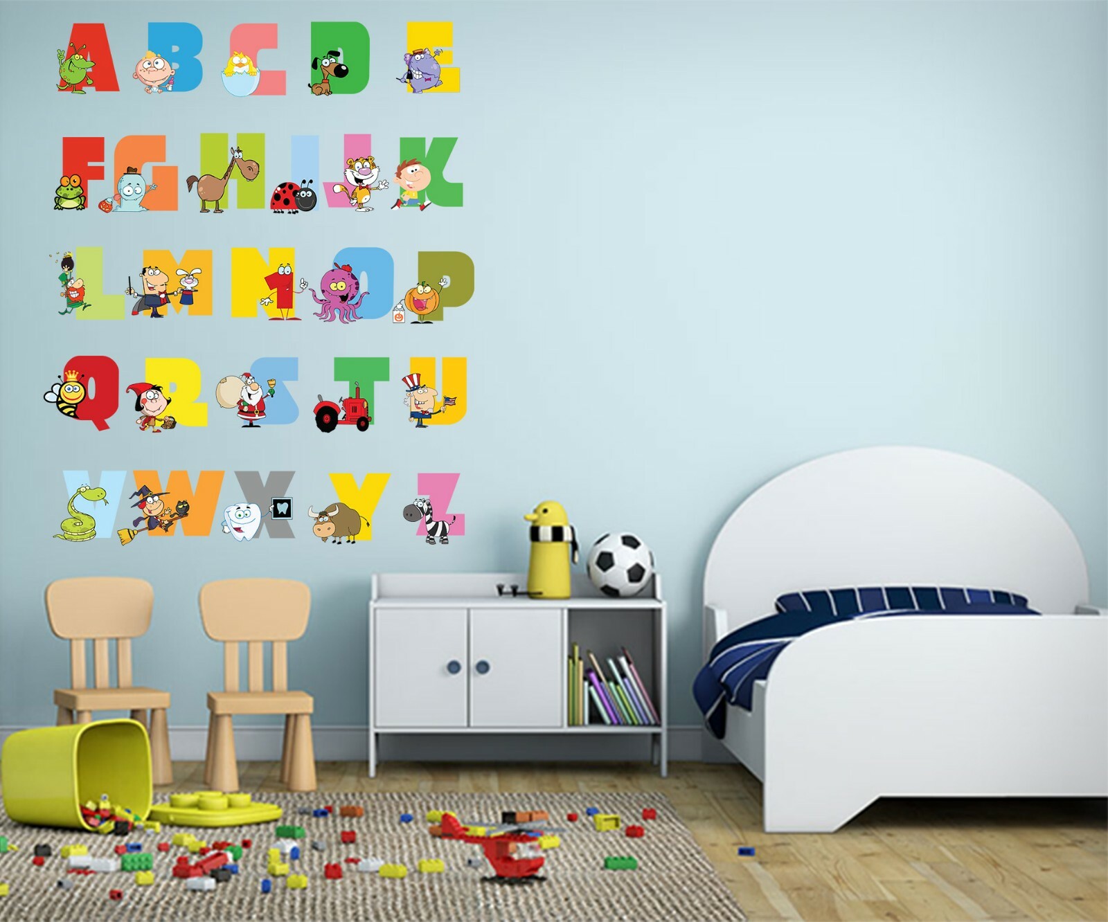 3D Cute Letter O452 Christmas Wallpaper Murals Wall Print Decal Wall Sticker Amy