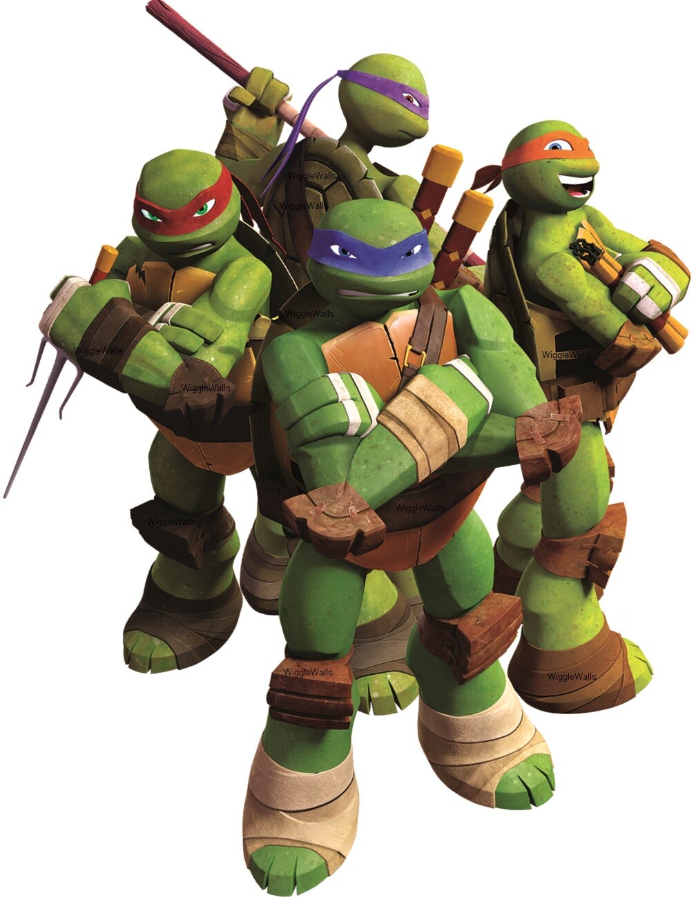 28 STYLES TMNT Wall Decal Teenage Mutant Ninja Turtle Sticker Kid Room Decor Art